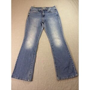 Levi's Jeans Boot Cut 515 Women's Blue Denim Medium Wash Flared Leg Pants Sz 10M